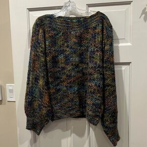 Molly Bracken Colorful Knit Women's Sweater